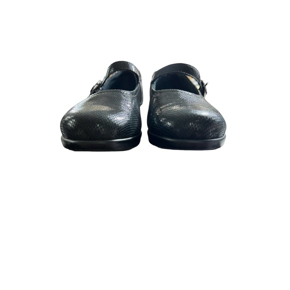 Tripad SAS Womens Black Mary Jane Shoes Leather Comfort Foot Bed Size 8 - Picture 6 of 7